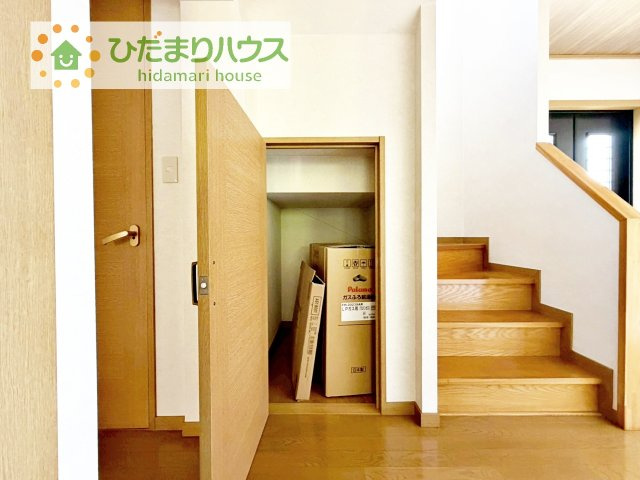 空間を有効活用したホール収納(*^-^*)