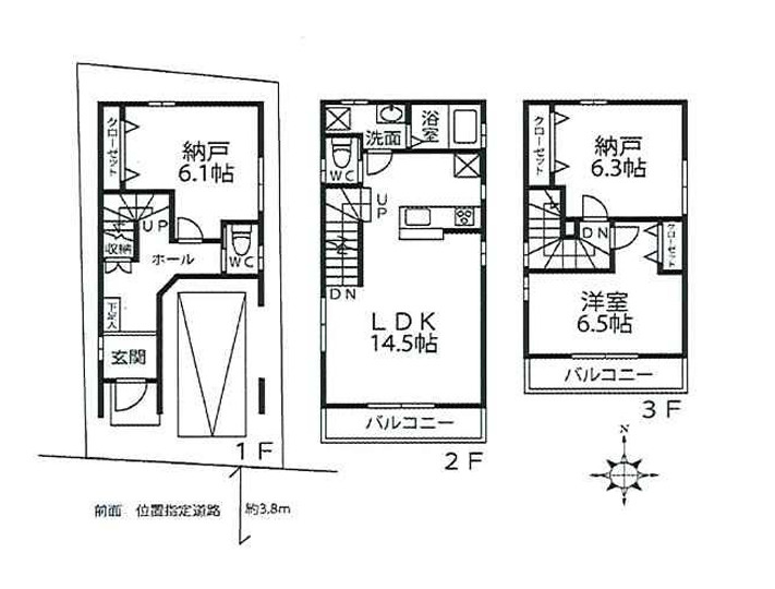 間取り：313004304077