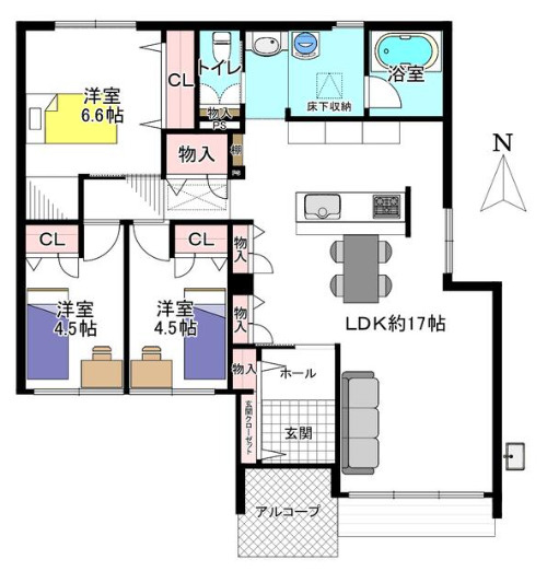 間取り：343000098512