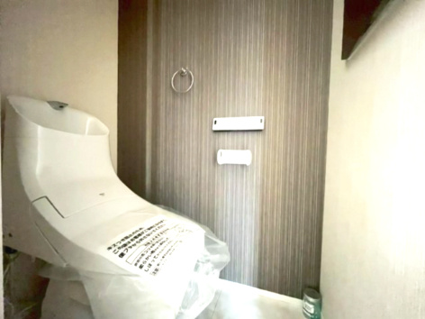 トイレもきれいです