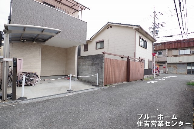 別角度からの前面道路です！