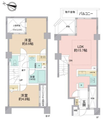 間取り：313004615444