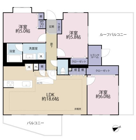 間取り：313004684519