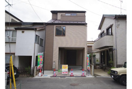 仲介手数料無料　所沢市上安松・新築全1棟の外観