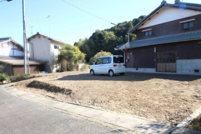 前面道路との境界付近