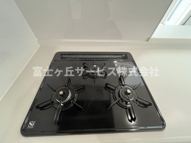 3口コンロです