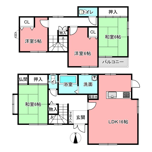 間取り：323000534788