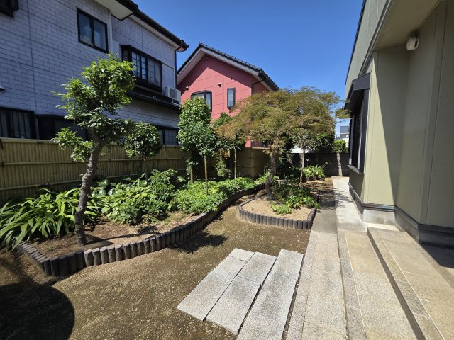 南向きのお庭です！