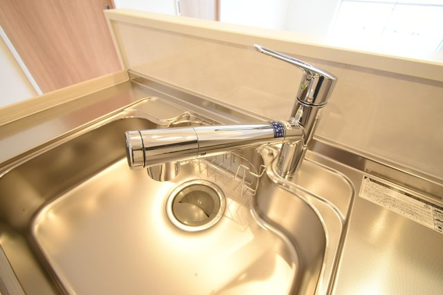浄水器一体型水栓です！