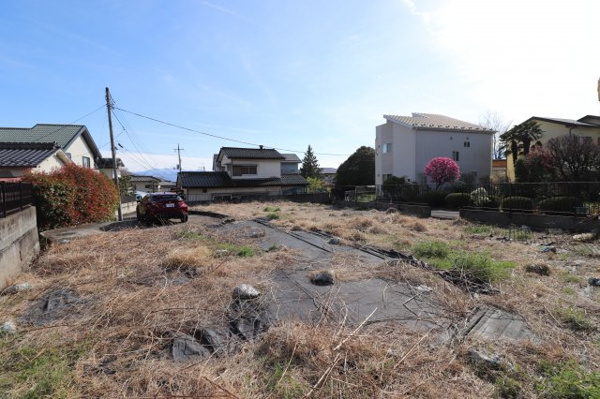 【甲府市大手3丁目　　売地の外観】