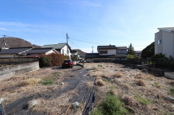 【甲府市大手3丁目　　売地の外観】