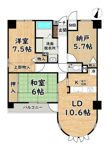 間取り：328000655449