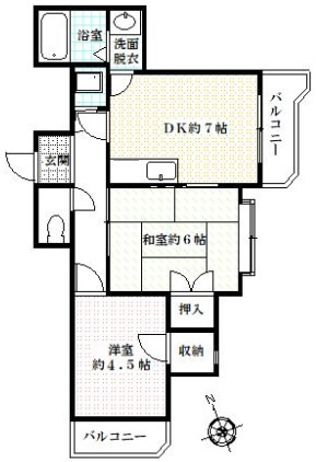 間取り：323000407193