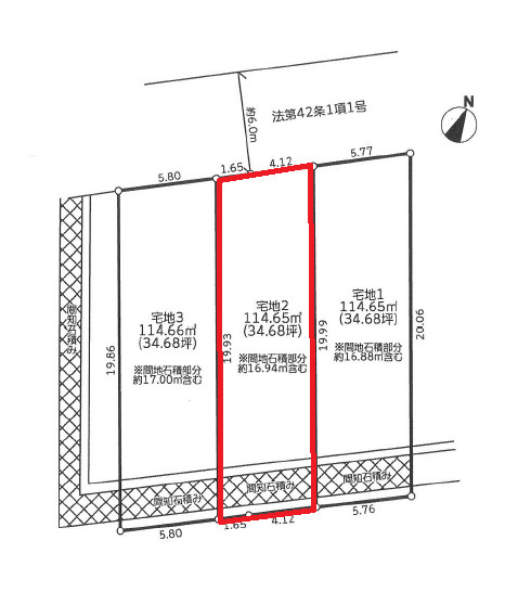 区画図：313004484812