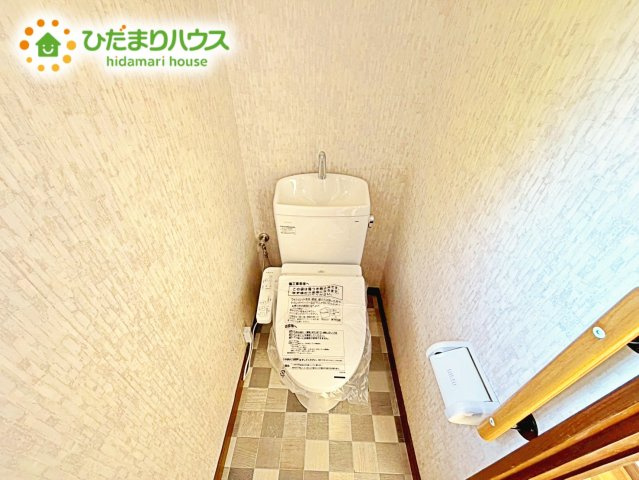 家計に優しい節水仕様のトイレです(*^-^*)