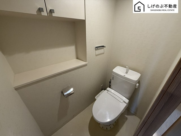 【草津市　西渋川2丁目　レックスアルティ草津のトイレ】