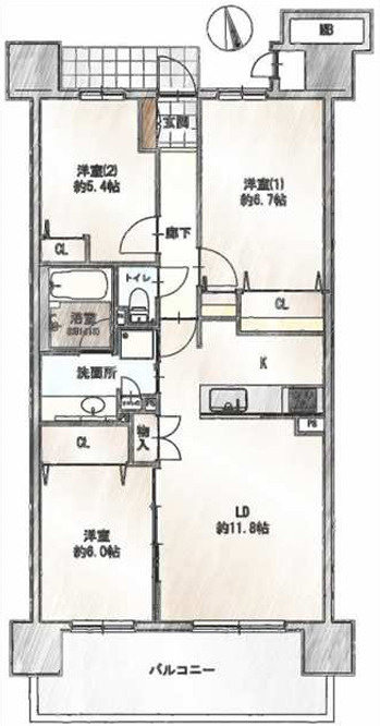 間取り：313004844952