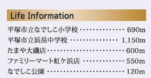 平塚市撫子原　土地（売地）　全3区画