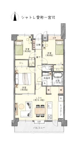 間取り：323000511680