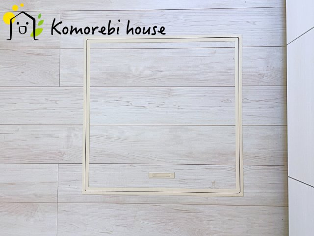 床下収納です