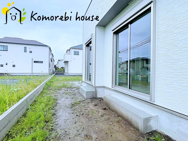 お庭が付いています