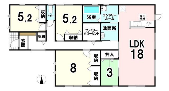 間取り：329000134872