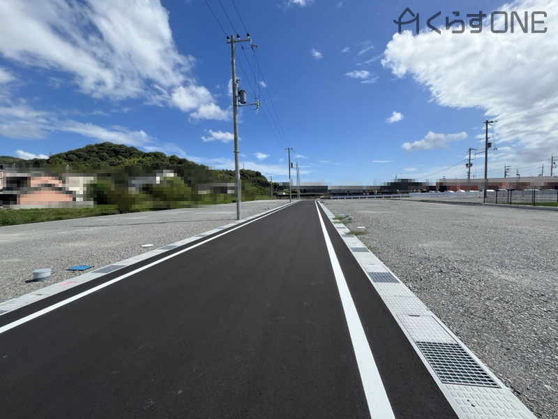 分譲地全体の写真です