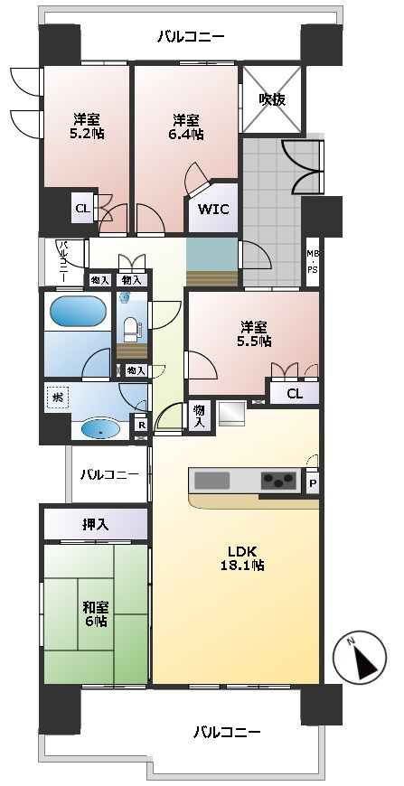 間取り：308000175191