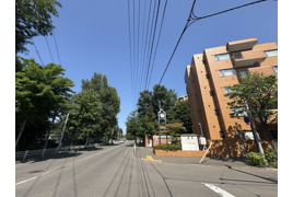 ライオンズマンション中島公園南の外観