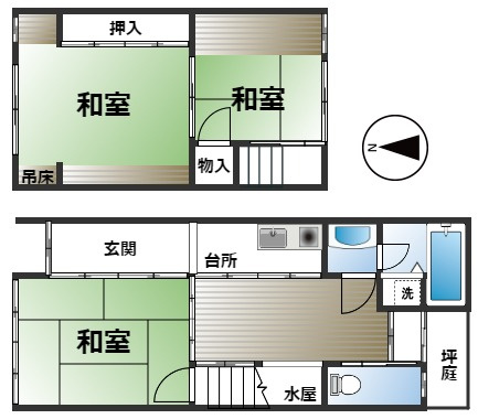 間取り：326000187810