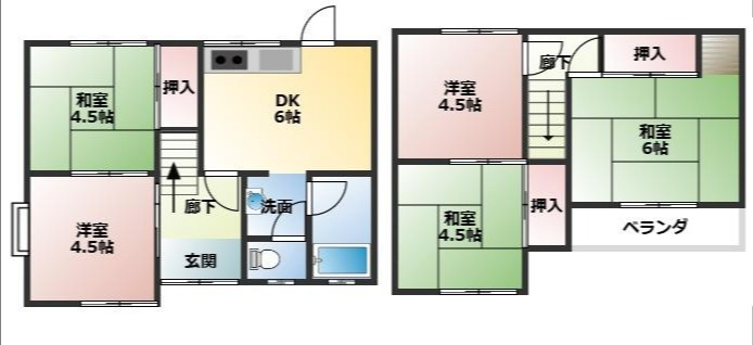 間取り：329000136660