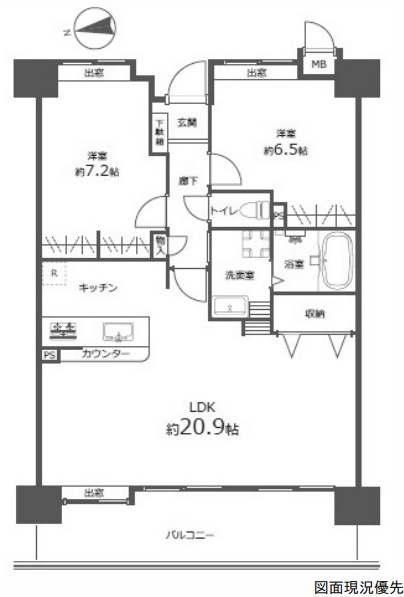 間取り：334000270116