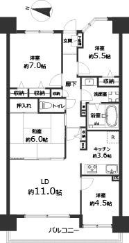 間取り：313004438392