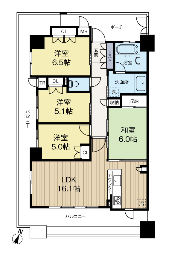 間取り：328000679598