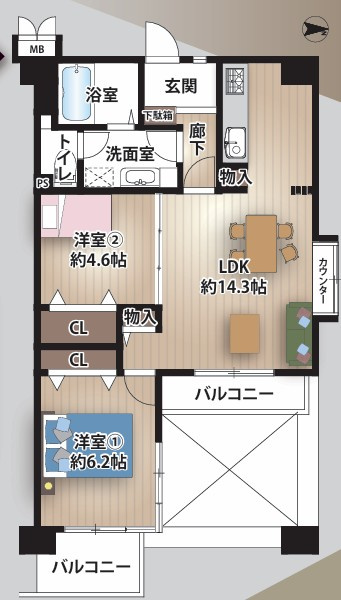 間取り：327002537267