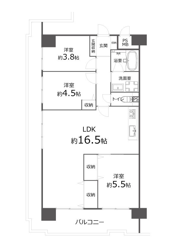間取り：327002332393
