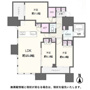 シティタワー大阪本町の間取り