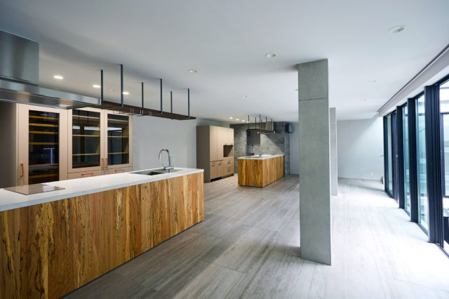 新築時撮影　光が降り注ぐ中庭とスカイライトが特徴のデザイナーズ邸宅　2世帯住宅や賃貸併用住宅としても利用可能で、多様なライフスタイルに対応します