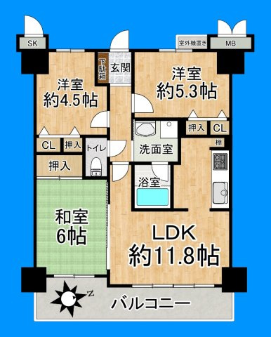 間取り：327002267060