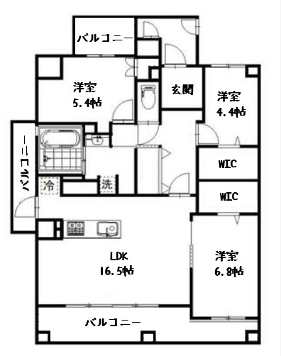 間取り：322000626704