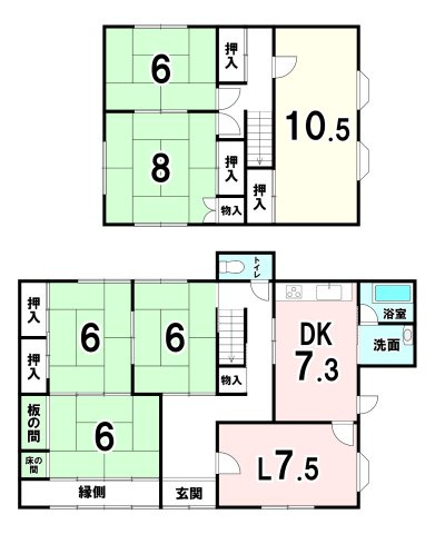 間取り：329000116432