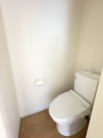 現地写真。2階にもトイレです。
