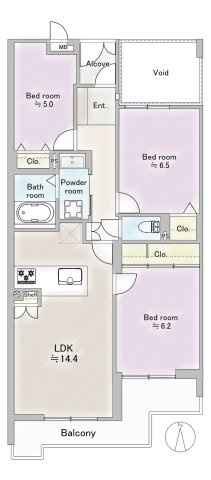 間取り：323000515906
