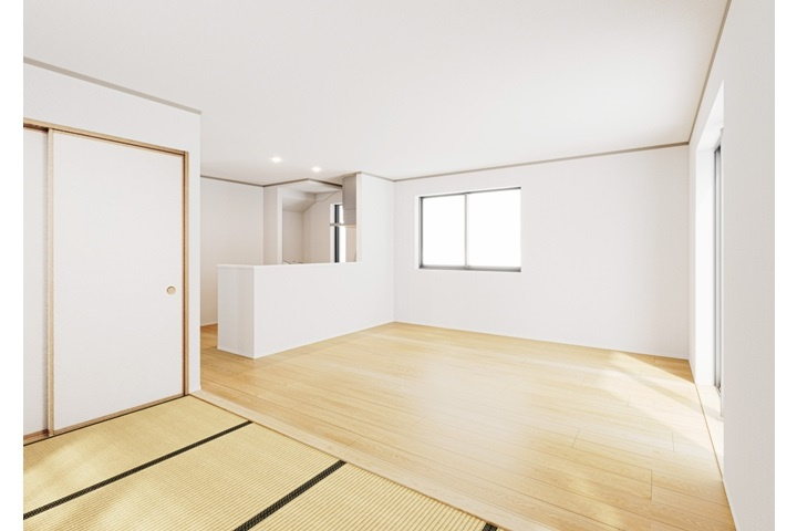 LDKは約18帖！家族がゆったりくつろげる広さがあります