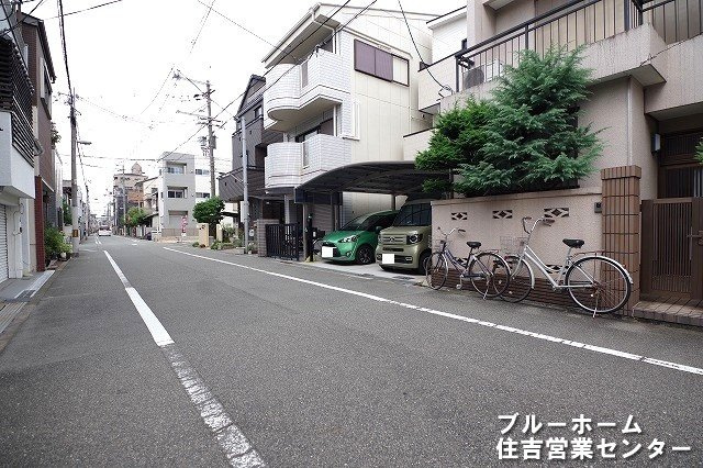 別角度からの前面道路です！