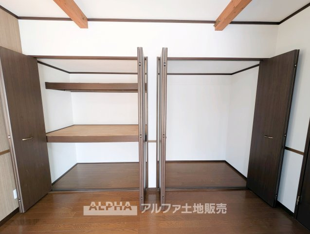 大きなスペースがあり、収納には困りません
