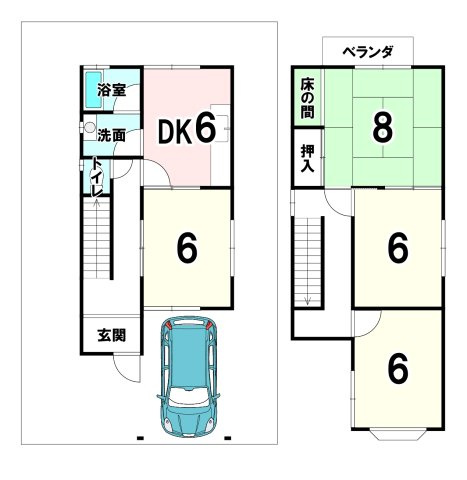 間取り：329000136760
