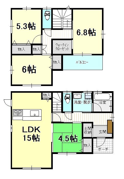 間取り：338000047769