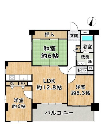 間取り：328000621589