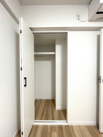 各居室に収納がついており、家族で使い分けしやすくなっています。　